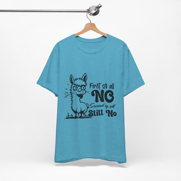 First of All, No. Second of All, Still No. T-Shirt