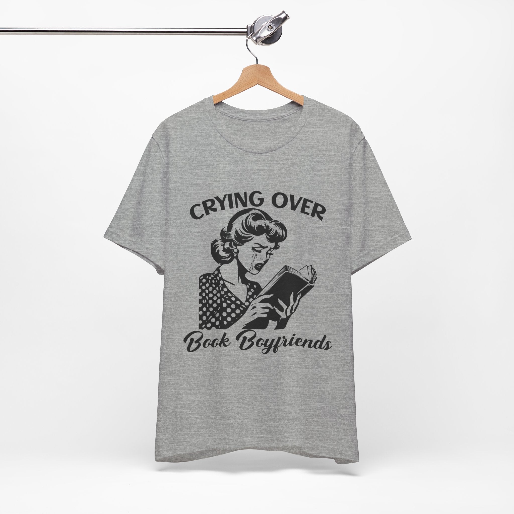 Crying Over Book Boyfriends T-Shirts