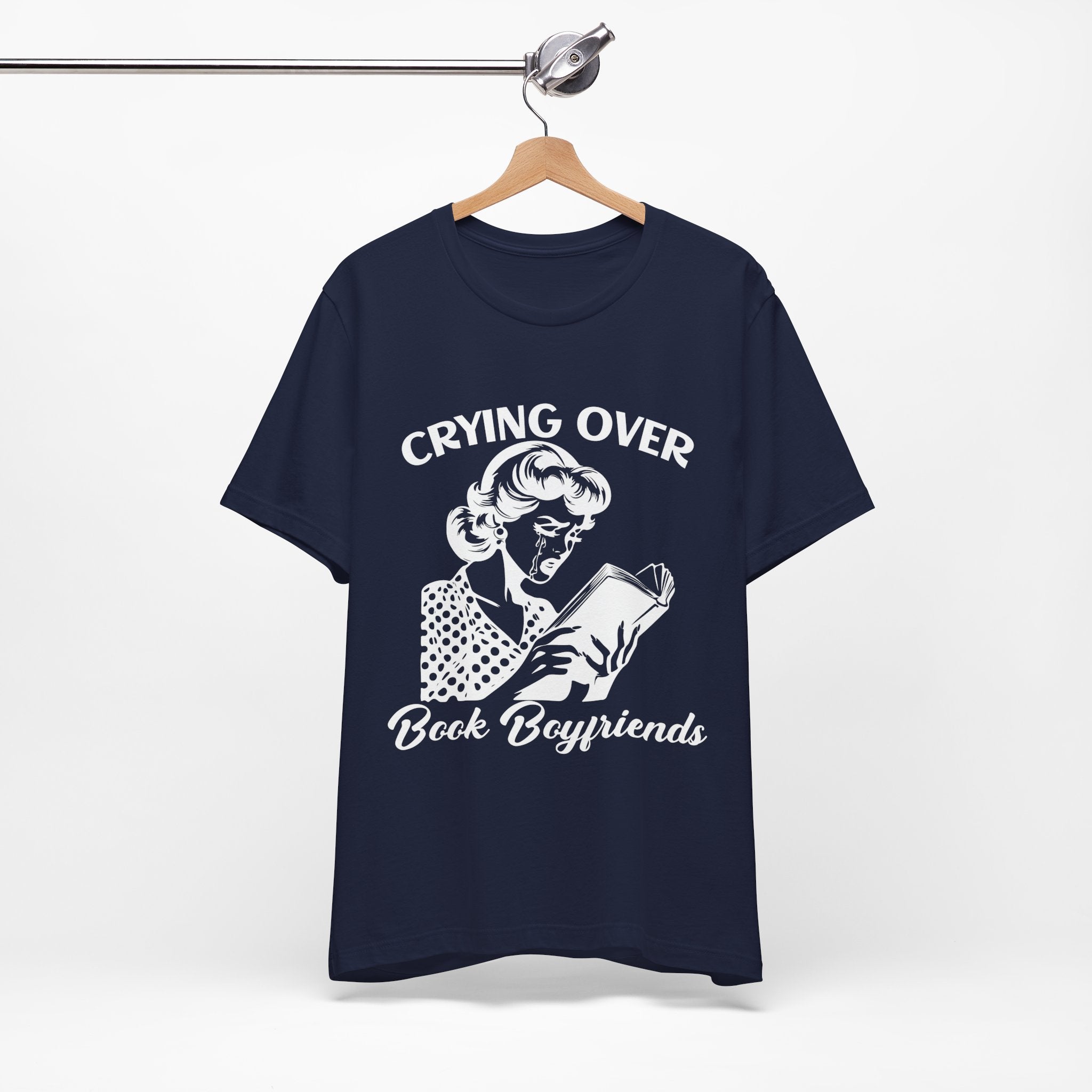 Crying Over Book Boyfriends T-Shirts