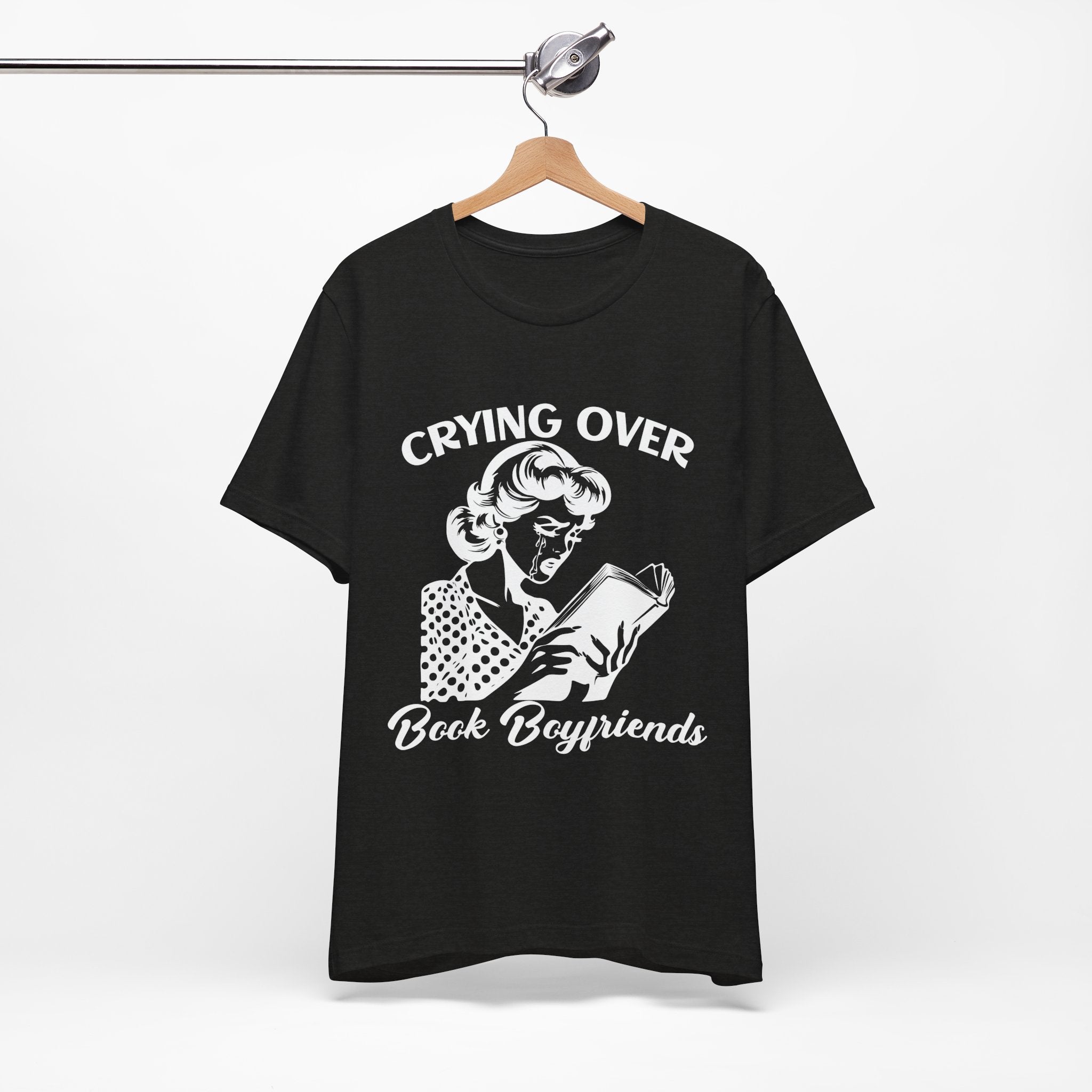 Crying Over Book Boyfriends T-Shirts